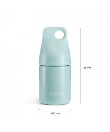 TERMOS ISOTERMIC, RING, 200ml, GREEN - MIQUELRIUS