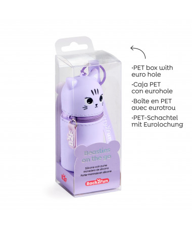 KULETË PËR MONEDHA/ MBAJTËSE ÇELSASH MINI KITTY B2F MIQUELRIUS