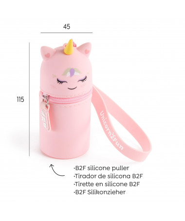 KULETË PËR MONEDHA/ MBAJTËSE ÇELSASH MINI UNICORN B2F MIQUELRIUS