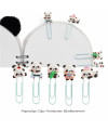 SET 5 PAPER CLIPS PANDA B2F MIQUELRIUS