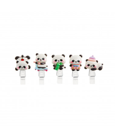 SET 5 MINI CLIPS PANDA B2F MIQUELRIUS