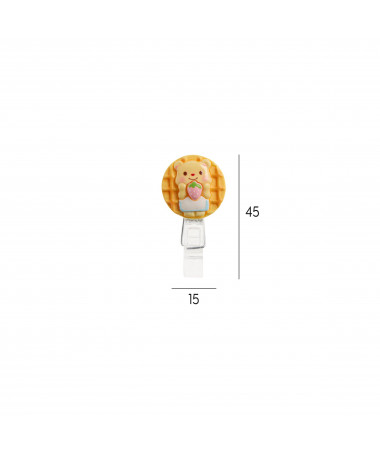 SET 5 MINI CLIPS TEDDY B2F MIQUELRIUS
