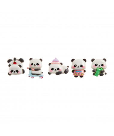SET 5 PUSH PINS PANDA B2F MIQUELRIUS