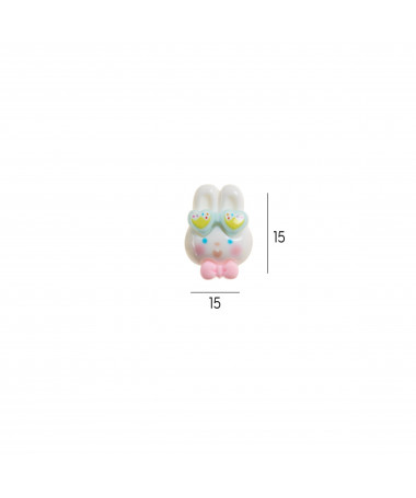 SET 5 PUSH PINS BUNNY B2F MIQUELRIUS