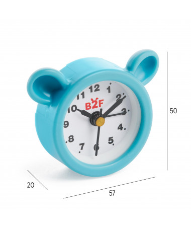 ALARM CLOCK TEDDY e kaltër B2F MIQUELRIUS