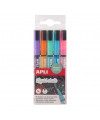 LIQUID CHALK 1/5 ROUND TIP PASTEL APLI