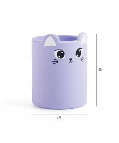 MBAJTËSE LAPSASH SILICONE KITTY B2F MIQUELRIUS
