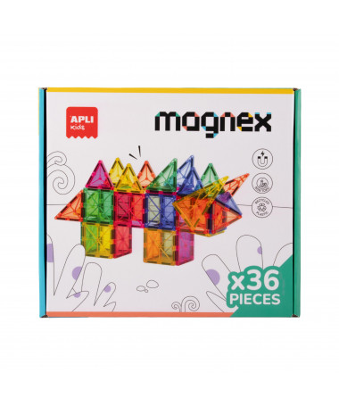 BUILDING GAMES MAGNEX TILES BOX 1/36 APLI