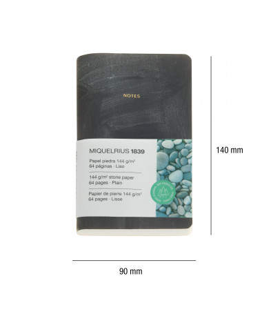 NOTES A6 STONE PAPER PLAIN FLEX E zezë MIQUELRIUS
