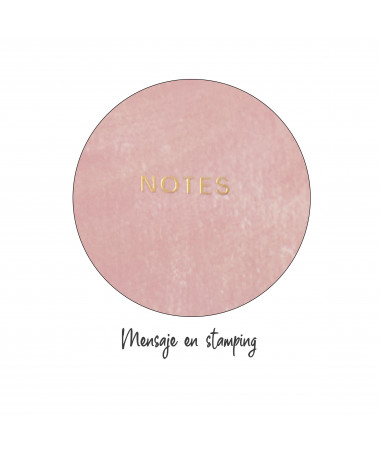 NOTES A6 STONE PAPER PLAIN FLEX PINK MIQUELRIUS