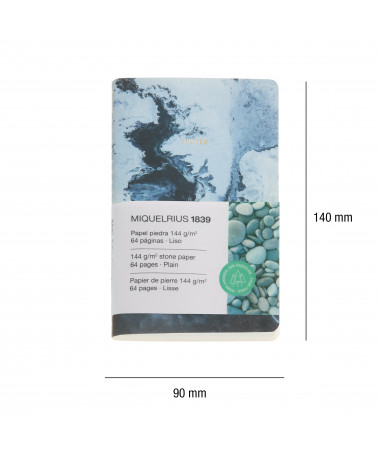NOTES A6 STONE PAPER PLAIN FLEX SEA MIQUELRIUS
