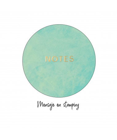 NOTES A6 STONE PAPER PLAIN FLEX GREEN MIQUELRIUS