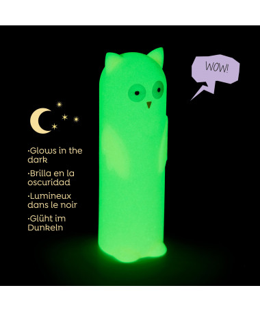 FOTROLLË SILICONE BORN TO GLOW OWLIE B2F MIQUELRIUS