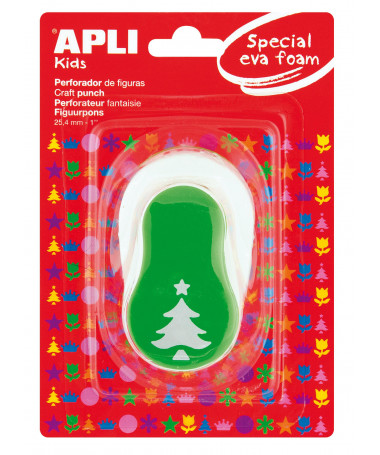 EVA FOAM CRAFT PUNCHER XMAS TREE E GJELBËR APLI