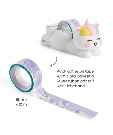 MBAJTËSE + SELLOTEJP TAPE IT EASY UNICORN B2F MIQUELRIUS