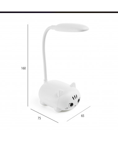 LED LAMPË KITTY E BARDHË B2F MIQUELRIUS