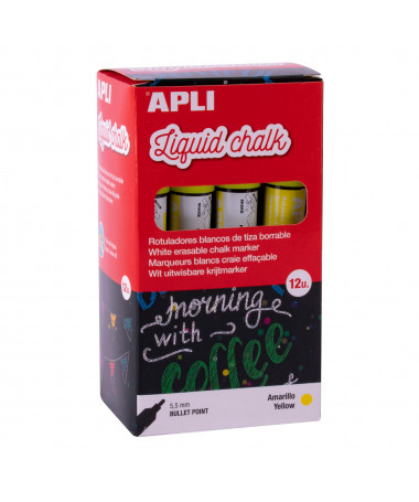 LIQUID CHALK BULLET 5/5MM E VERDHË APLI