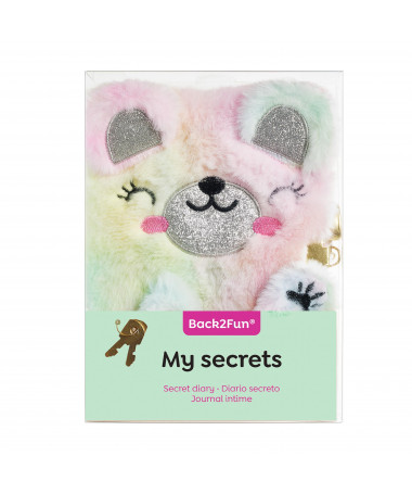 SECRET DIARY FLUFFY TEDDY B2F MIQUELRIUS