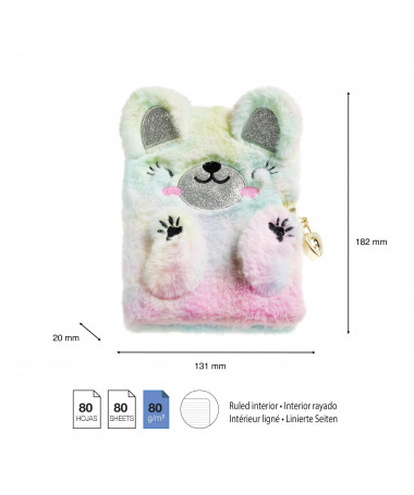 SECRET DIARY FLUFFY TEDDY B2F MIQUELRIUS