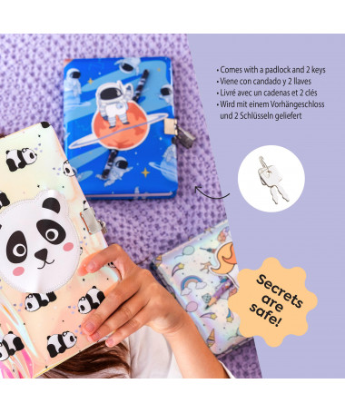 SECRET DIARY HOLOGRPAHIC ASTRONAUT B2F MIQUELRIUS