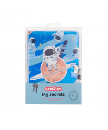 SECRET DIARY HOLOGRPAHIC ASTRONAUT B2F MIQUELRIUS