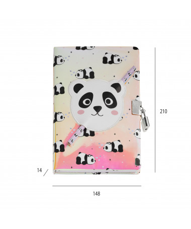 SECRET DIARY HOLOGRAPHIC PANDA B2F MIQUELRIUS