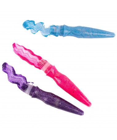 PAINT BRUSHES GLITTER COLOR 1/6 APLI
