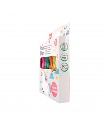 PAINT BRUSHES GLITTER COLOR 1/6 APLI