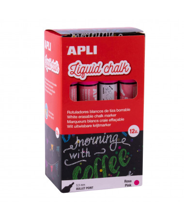 LIQUID CHALK BULLET 5/5MM Rozë APLI