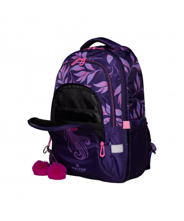 ÇANTË SHKOLLORE FAME ACE PURPLE PARADISE WALKER SCHNEIDERS