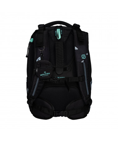 ÇANTË SHKOLLORE CAMPUS NEO BLACK/GREY STARS WALKER SCHNEIDERS