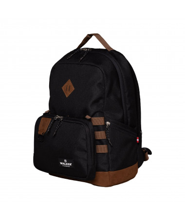 Çantë shkollore Pure Duo Black Walker