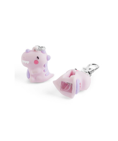 MPREHËSE MBAJTËSE ÇELËSASH DINO PINK - MIQUELRIUS