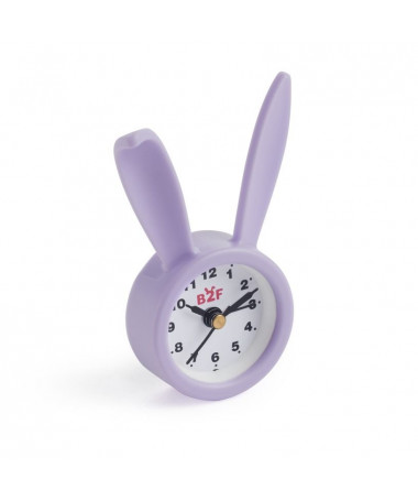 ALARM CLOCK BUNNY LILAC B2F MIQUELRIUS