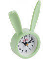 ALARM CLOCK BUNNY GREEN B2F MIQUELRIUS
