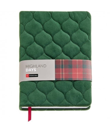 NOTES A5 DOTTED GREEN VELVET H.DAYS MIQUELRIUS