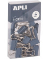 BINDER CLIPS 1/15 UP NORTH NAVY - APLI