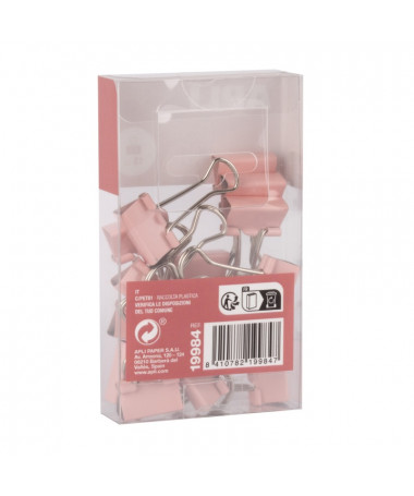 BINDER CLIPS 1/15 LART NORTH ROSE - APLI