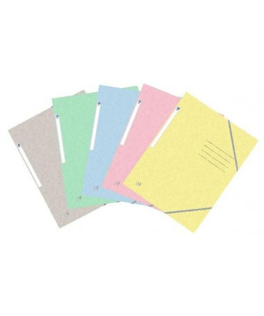 FASIKËLL A4 ME LLASTIK TOP FILE PASTEL OXFORD