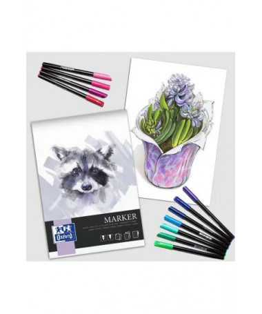 MARKER PAD A4 180G ARTISTIC OXFORD