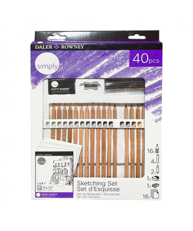 Sketching Set Simply 1/40 Daler Rowney