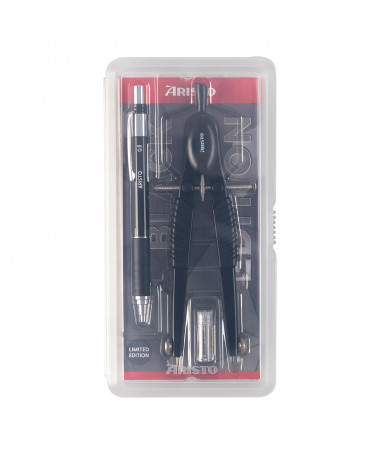 Set kompas TopLine Black Edition me laps 0.5 mm Aristo