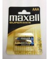 BATERI AAA LR03 SUPER ALKALINE 1/2 MAXELL