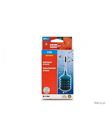 REFILL SYSTEM 28ml CYAN APC-2 ACTIVEJET