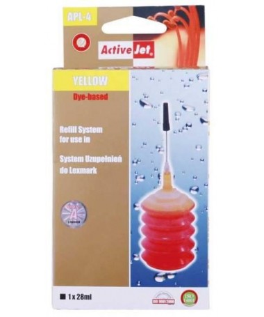 REFILL SYSTEM LEXMARK(APL-4)YELLOW 28ml ACTIVEJET