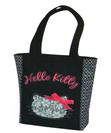 ÇANTË KRAHU, HELLO KITTY 23940, BLACK - TARGET