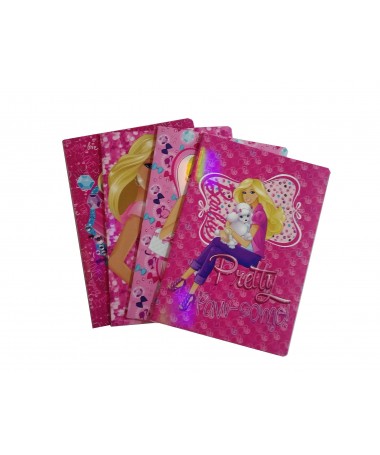 FLETORE A4 , BARBIE, me vija, 52fletë, 80gr - TARGET