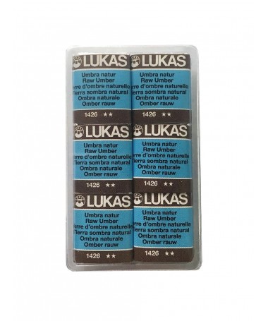 STUDIO WATERCOLOUR HALF PAN RAW UMBER 1426 LUKAS