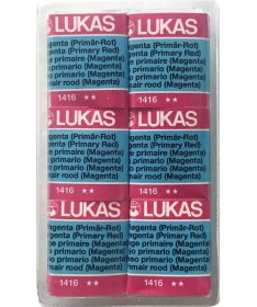 STUDIO WATERCOLOUR HALF PAN MAGENTA 1416 LUKAS