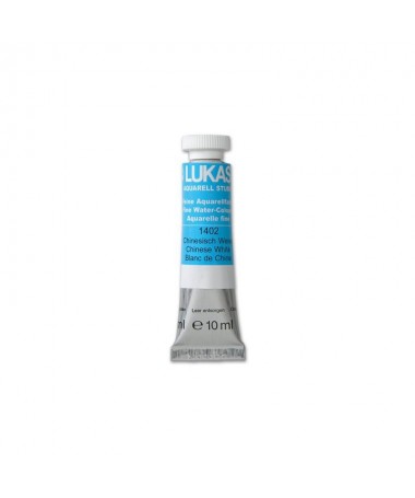 NGJYRË AQUARELL 10ML CHINESE WHITE 1402 STUDIO LUKAS